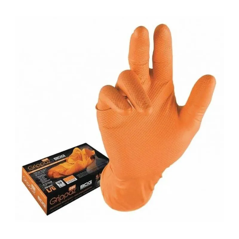 Darba cimdi gumija Grippaz, 9-L