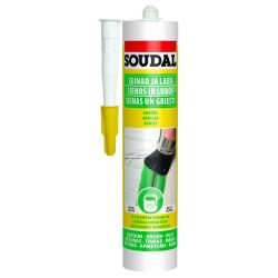 Akrils soudal bs 300ml pelēks