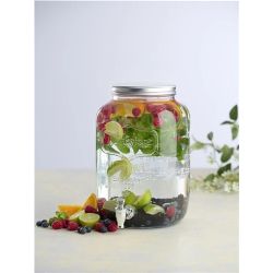 Burka day ar sudraba krānu un vāku 4 l