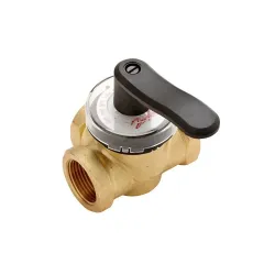 Клапан Danfoss DN20, тройник-pоторный, для отопительных систем, 3-4 дюйма - внутренняя резьба