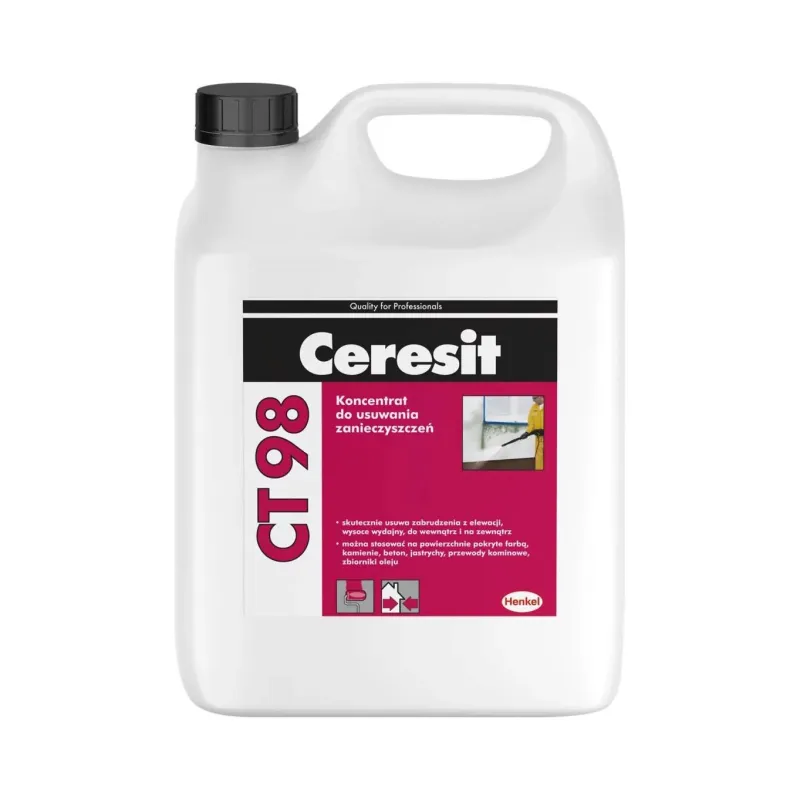 Tīrīšanas līdzeklis, fasāde Ceresit CT98, 5 l