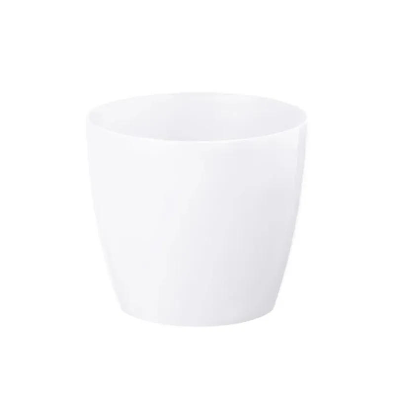 Puķu pods Lamela Magnolia 754-05, plastmasa, balta