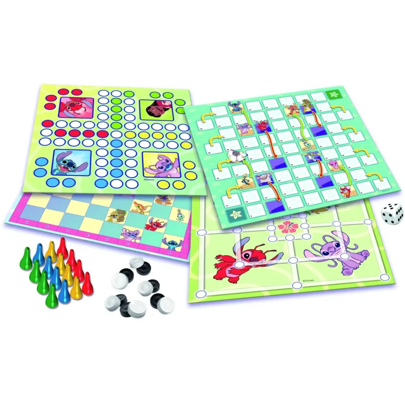 TREFL DISNEY STITCH 15 in 1 Galda spēle