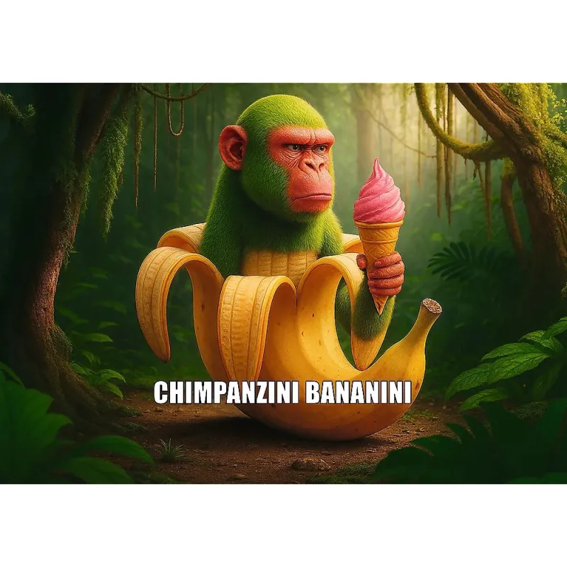 TREFL BRAINROT Puzle Chimpanzini Bananini, 200 gab.