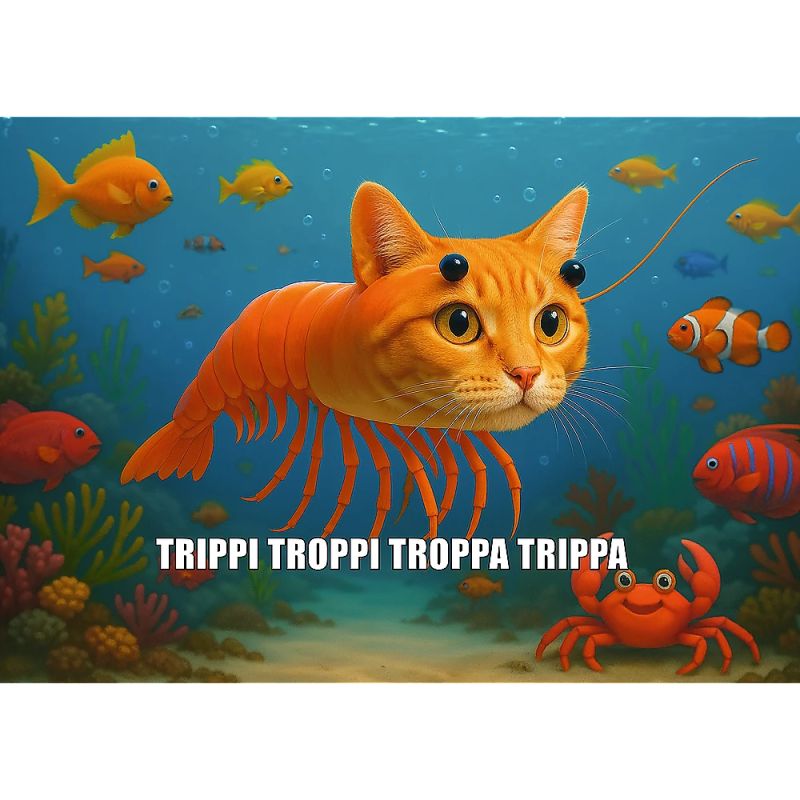 TREFL BRAINROT Puzle Trippi Troppi Troppa Trippa, 200 gab.