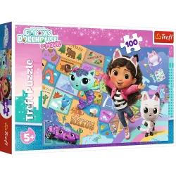 TREFL GABBY´S DOLLHOUSE Puzle, 100 gab.