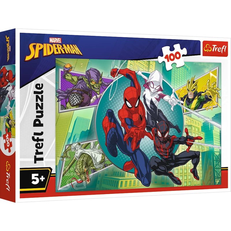 TREFL SPIDER-MAN Puzle Spiderman, 100 gab.