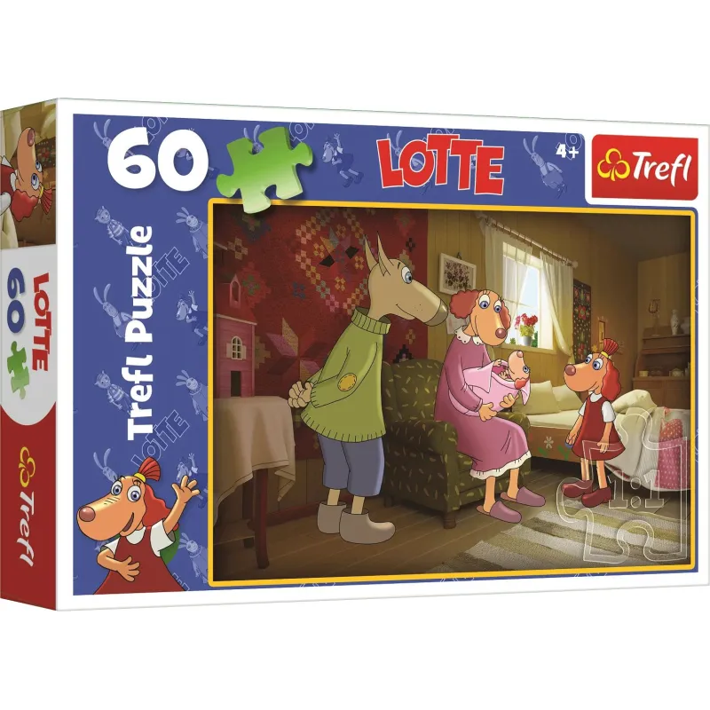 TREFL LOTTE Puzle Lotte, 60 gab.