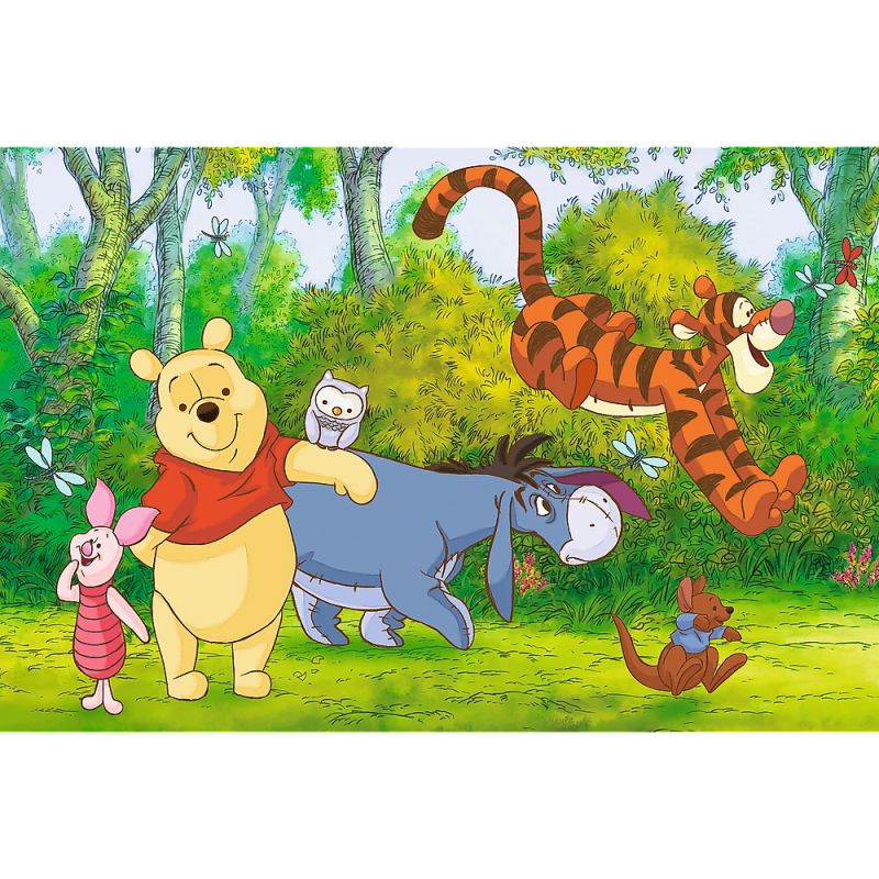 TREFL DISNEY WINNIE THE POOH Puzle Vinnijs Pūks, 60 gab.