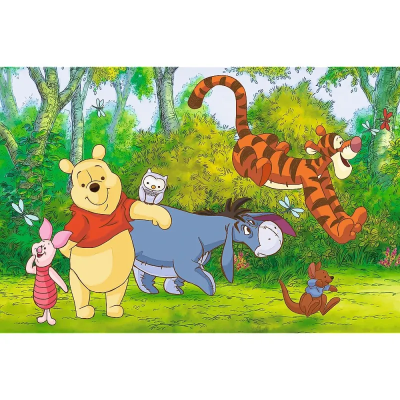 TREFL DISNEY WINNIE THE POOH Puzle Vinnijs Pūks, 60 gab.