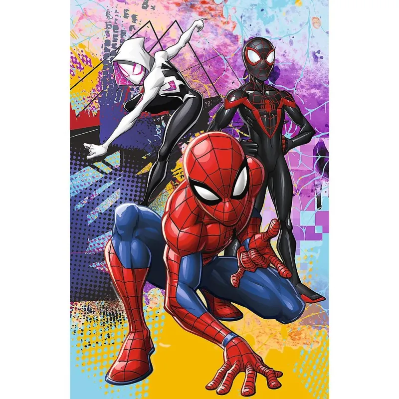 TREFL SPIDER-MAN Mini dėlionė „Žmogus-voras“ 54 det.