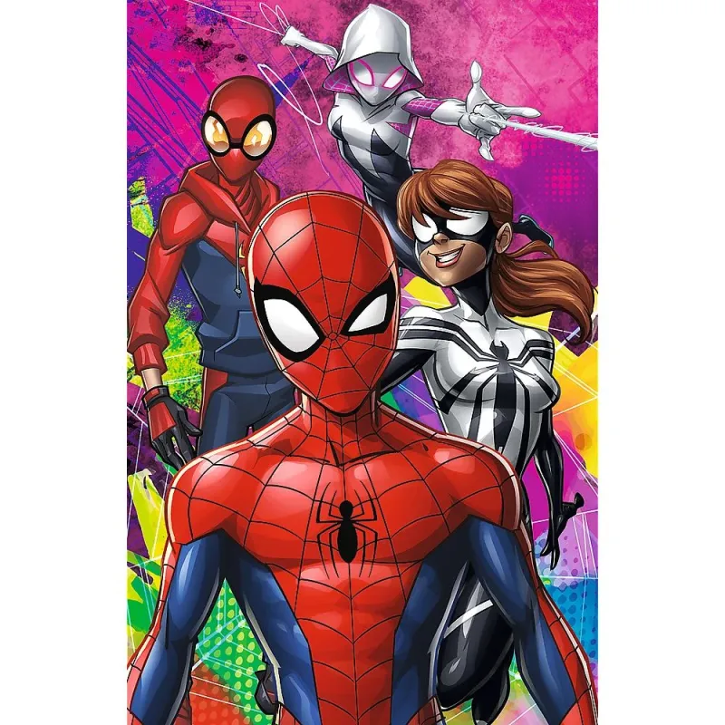 TREFL SPIDER-MAN Mini dėlionė „Žmogus-voras“ 54 det.