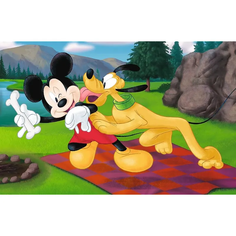 TREFL DISNEY mini puzzle Mickey Mouse 54 pcs