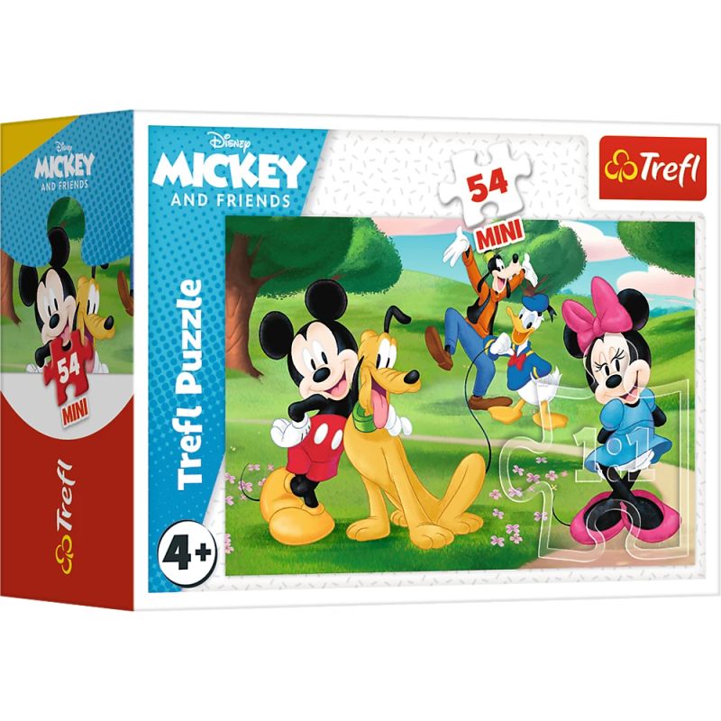 TREFL DISNEY Puzle Mini Mikijs, 54 gab.