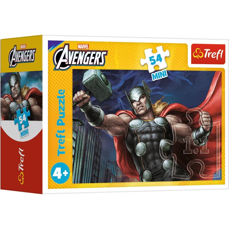 TREFL AVENGERS Mini puzle, 54 gab.