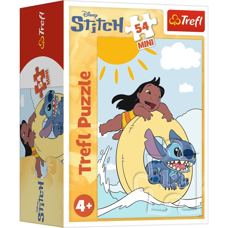TREFL DISNEY STITCH Puzle Mini, 54 gab.