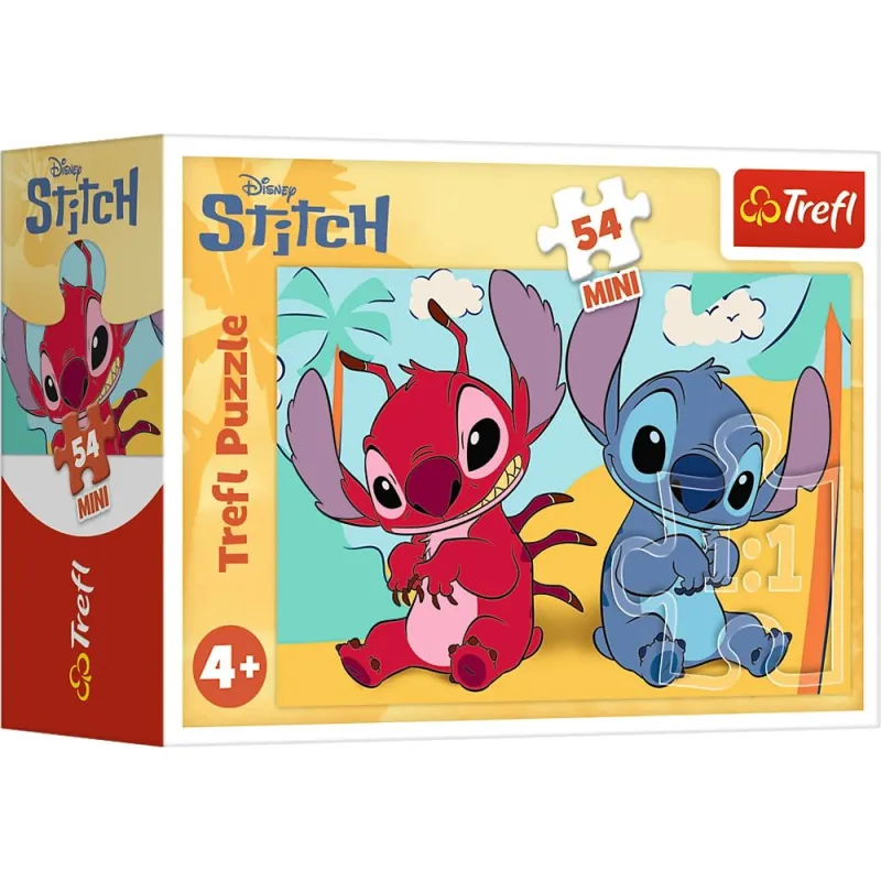 TREFL DISNEY STITCH Mini dėlionė „Lilo&Stitch“, 54 det.