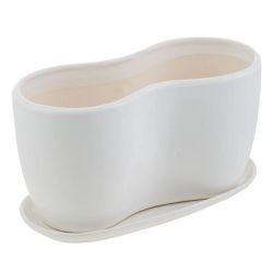 Pods puķu maijpuķīte balts d29.5