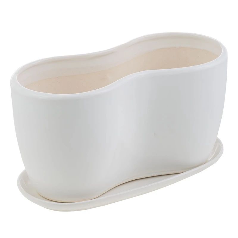 Pods puķu maijpuķīte balts d29.5