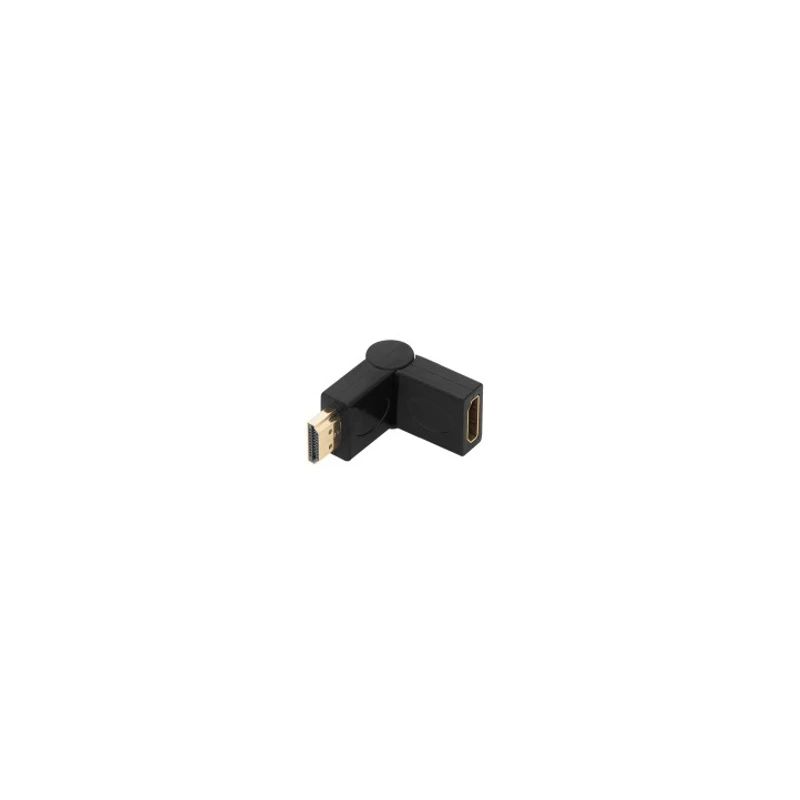 Adapters hdmi m - f 90 blow 92-115