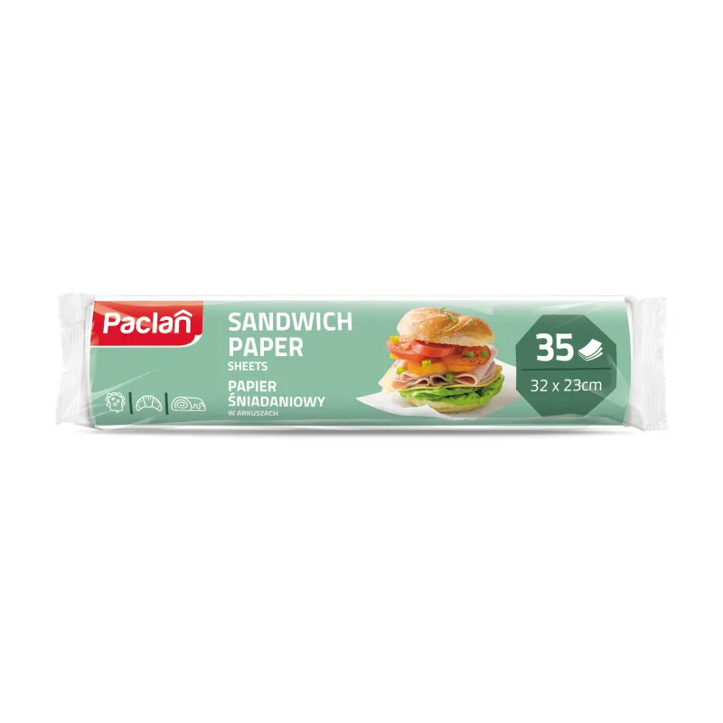 Sviestmaižu papīrs Paclan Sandwich, 32 cm x 23 cm