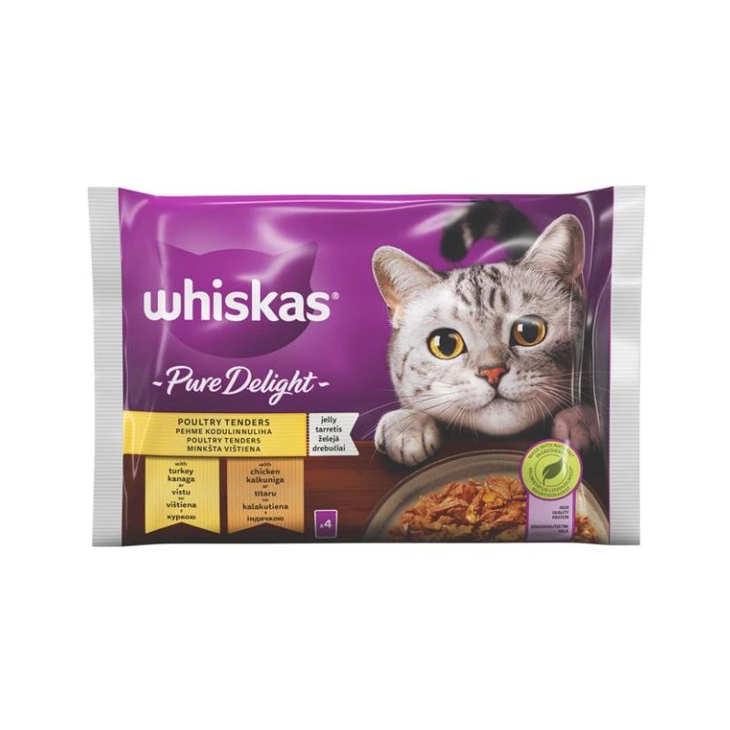 Konservi kaķiem whiskas vist.tīt.k.4x85g