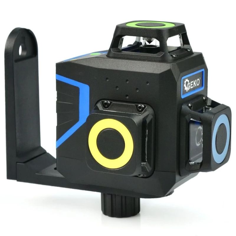 Krustlīniju lāzers 3x360° 30m zaļš Geko