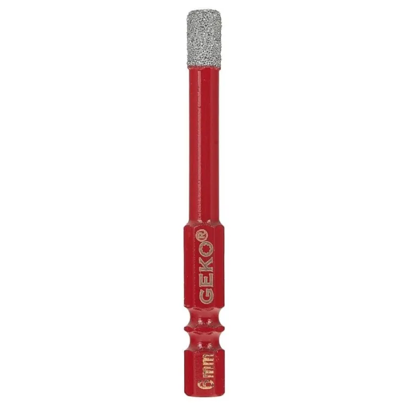 Kroņurbis dim.flīzēm Geko 1-4 d 6mm