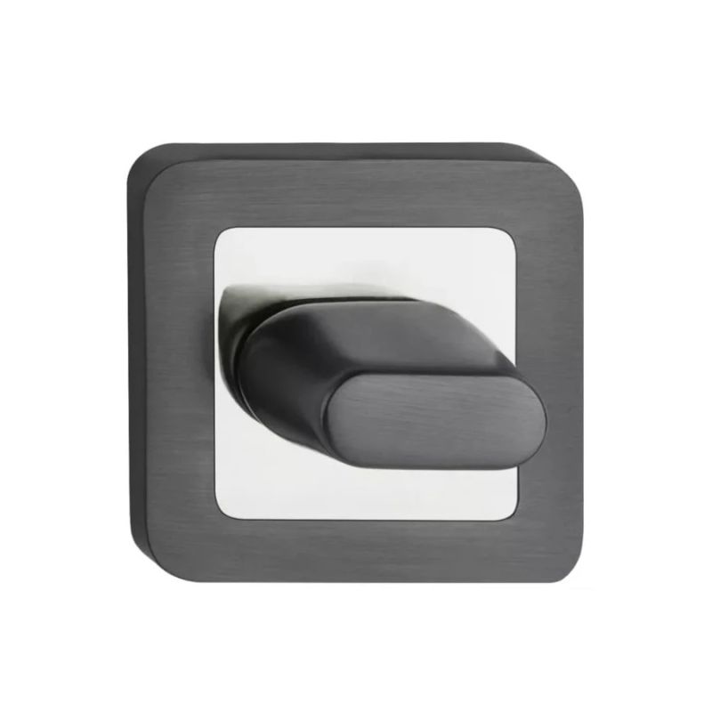 Aizgrieznis wc kvadrāta graf-bronza