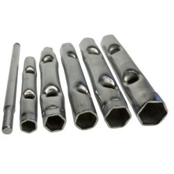 Cauruļveida atslegas 6,0-17mm, 6gab.