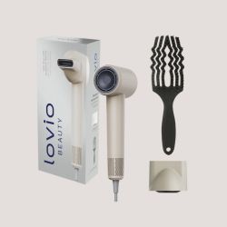 Lovio LVHD001BE Hair Dryer With Ionization AirFlow