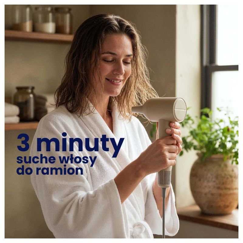 Lovio LVHD001BE Hair Dryer With Ionization AirFlow