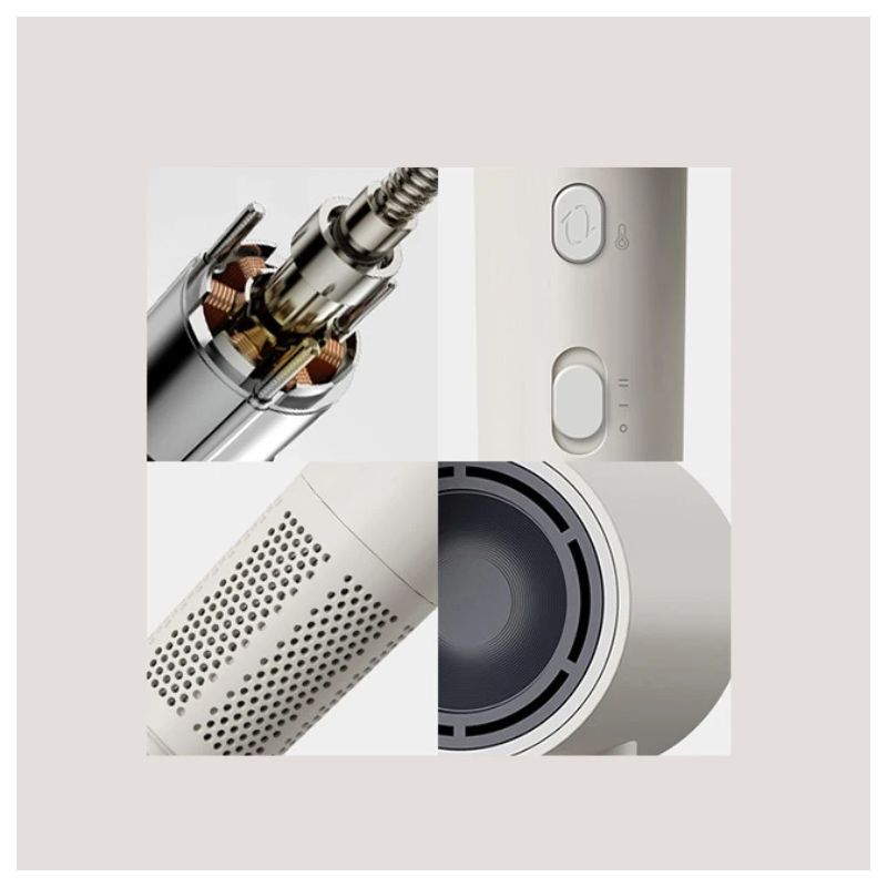 Lovio LVHD001BE Hair Dryer With Ionization AirFlow