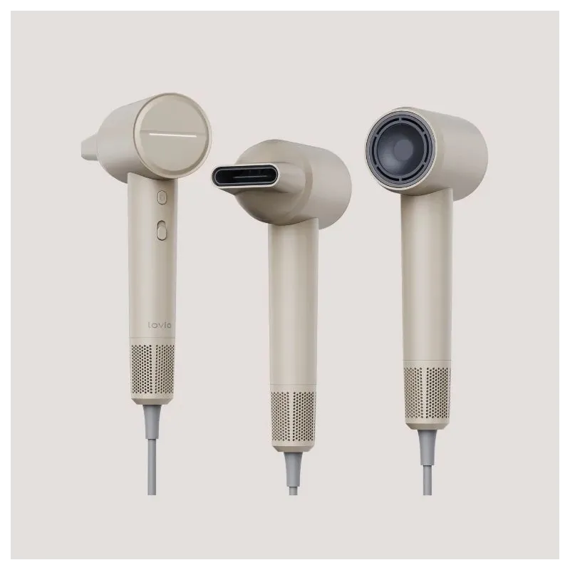 Lovio LVHD001BE Hair Dryer With Ionization AirFlow