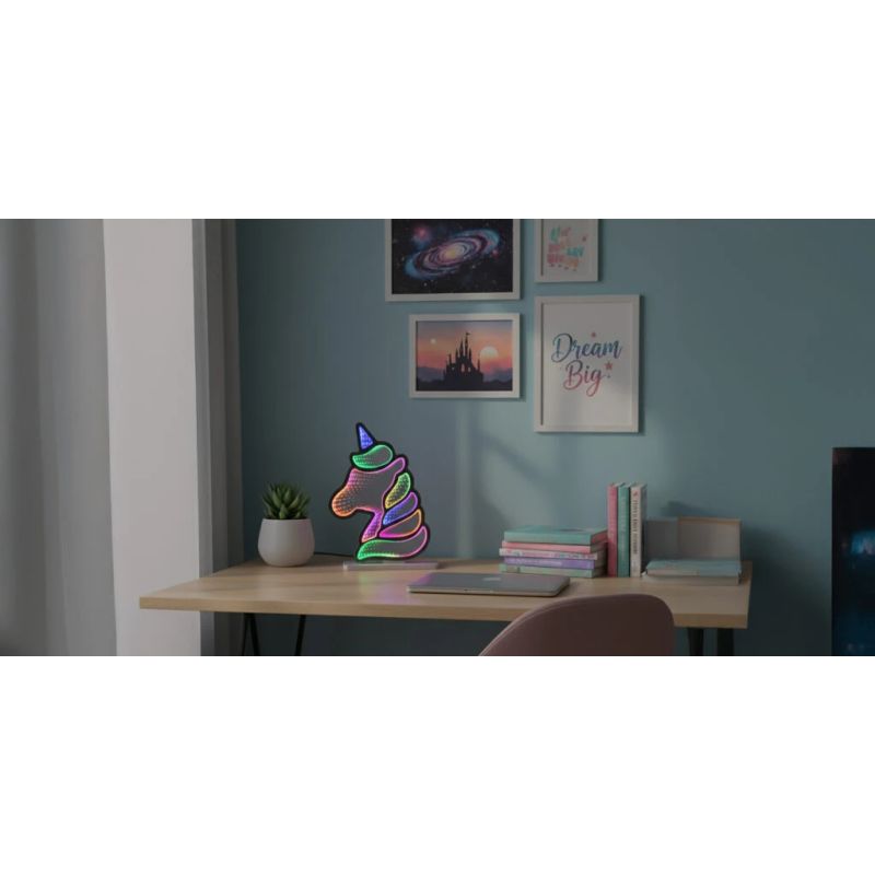 Manta MASNL134MT Style Neon Lights UNICORN With A Tunnel Effect