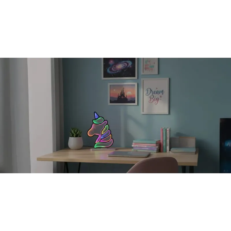 Manta MASNL134MT Style Neon Lights UNICORN With A Tunnel Effect