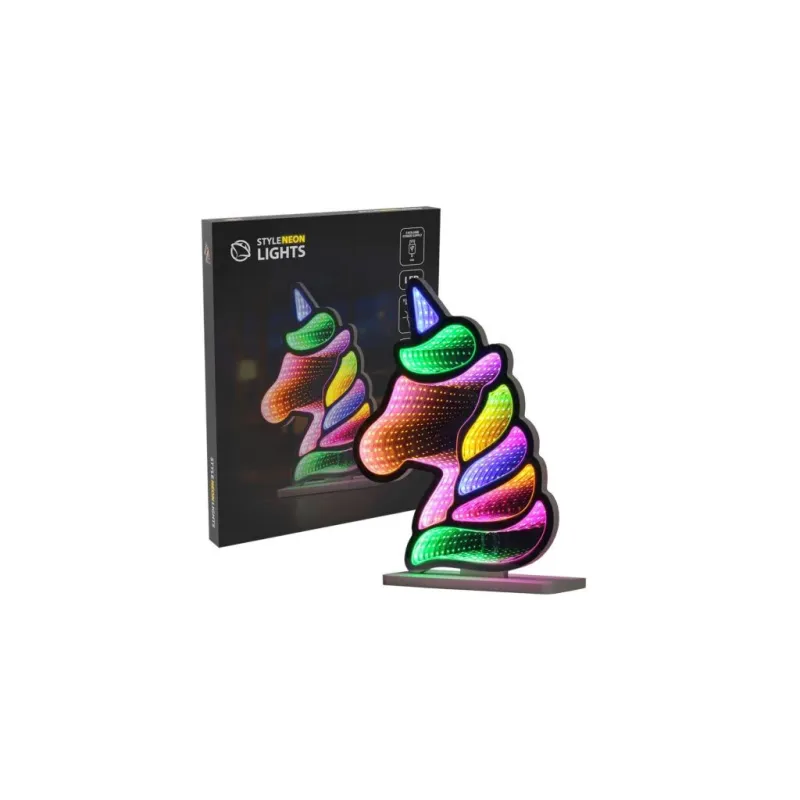 Manta MASNL134MT Style Neon Lights UNICORN With A Tunnel Effect