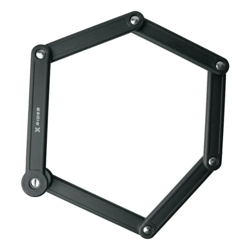 XRIDER XR00FL01 Segmented Folding Bike Lock for Frame