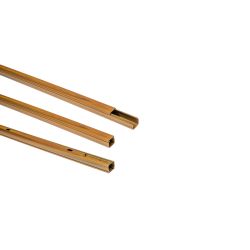 Kabeļu kanāls 25x15mm tumši brūna krāsa