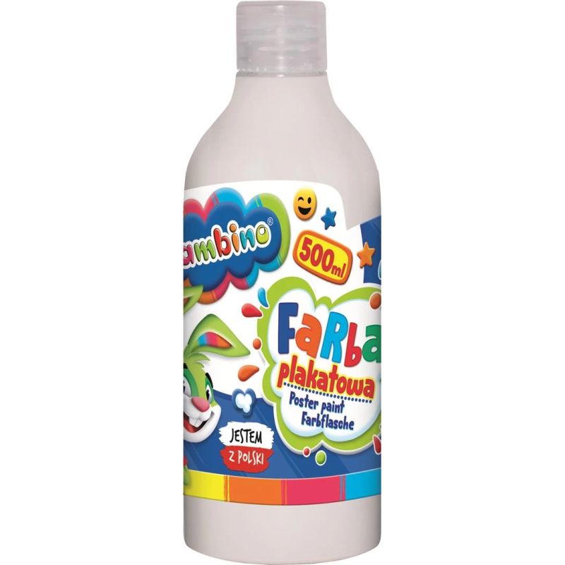 Krāsa guašas Bambino 5903235628733, 500 ml, 1 kr.
