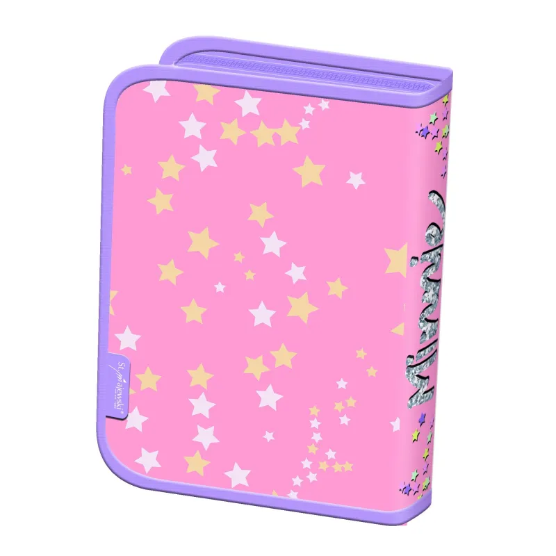 Penālis 5903235650239, 21 cm x 14 cm, rozā krās.-violeta krās.