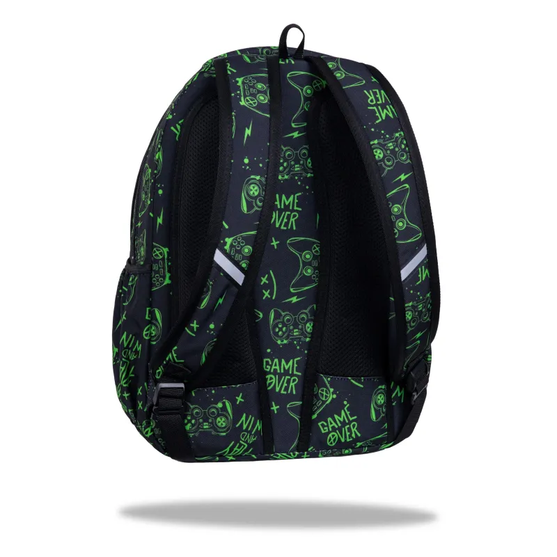 Skolas mugursoma CoolPack Pick Game Night, daudzkrāsaina, 32 cm x 17 cm x 42 cm