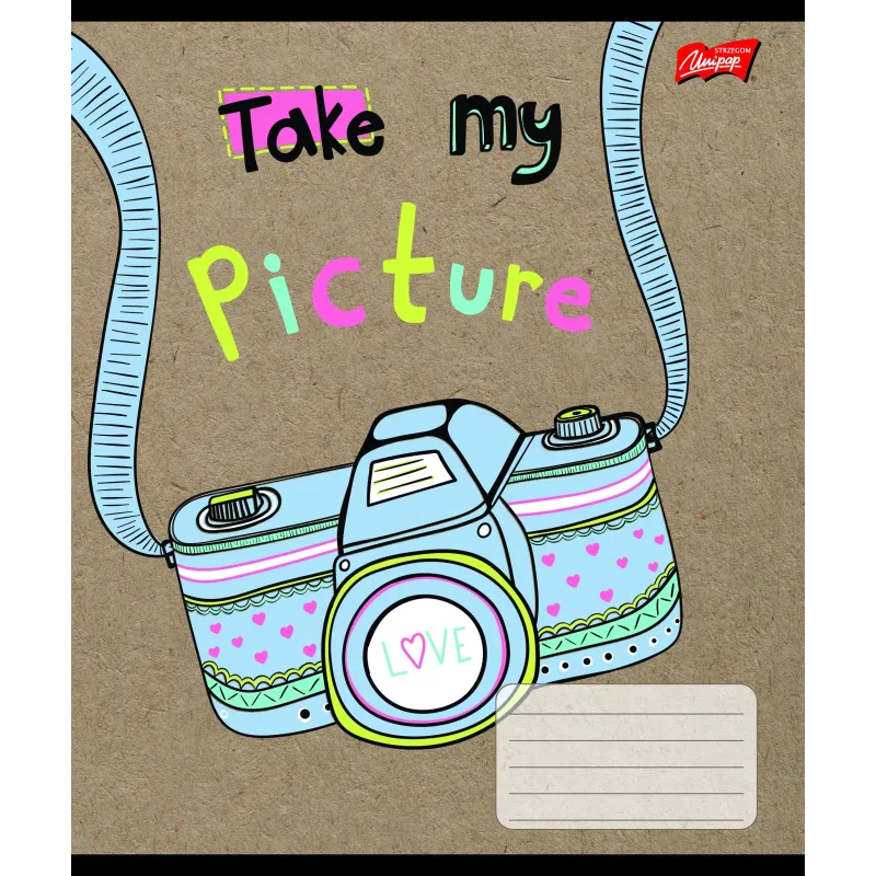 Burtnīca, līniju, 48 lapas, ,krāsa-dizains tiek izvēlēts nejauši,