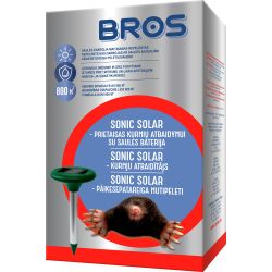 Atbaidītājs kurmju ,saules bat, bros