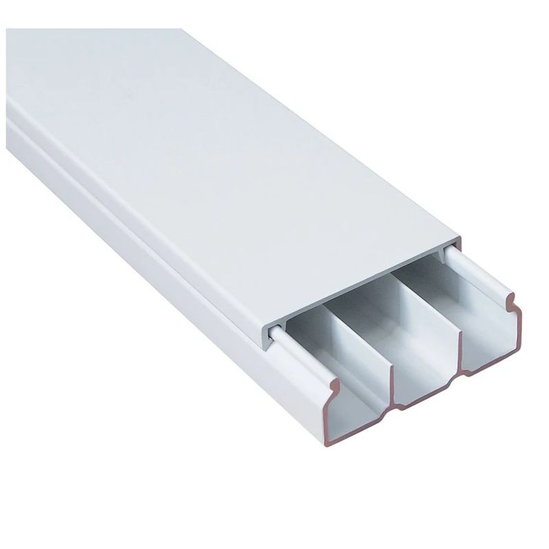 Kabeļu kanāls 111302 mke50x18 balts 2 m