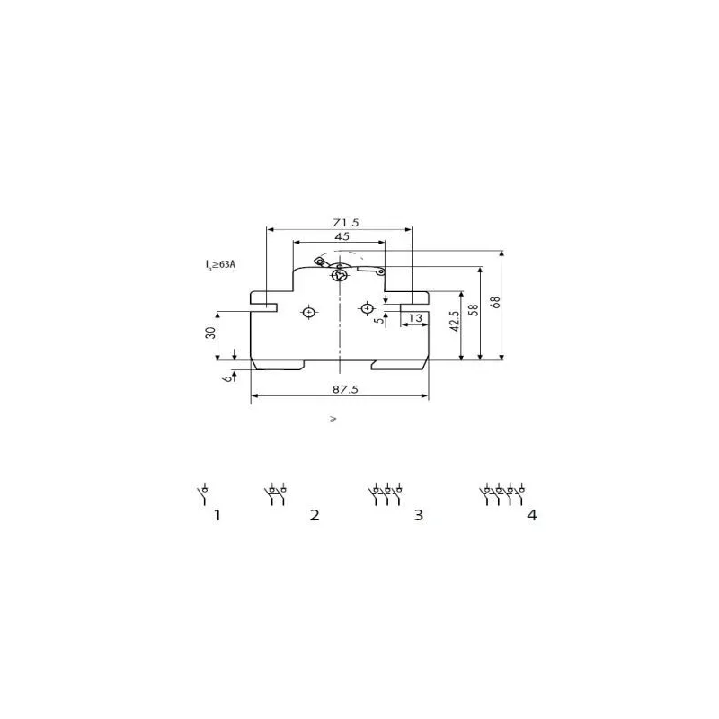 Cirtnis ETI, 3 P, 40 A, 400 V