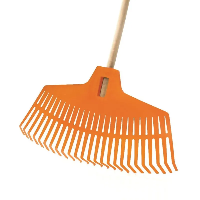 Grābeklis vēdekļa Prosperplast Focus Green-Orange 102590013, ar kātu, 1650 mm, zaļa krās.-oranža krās.