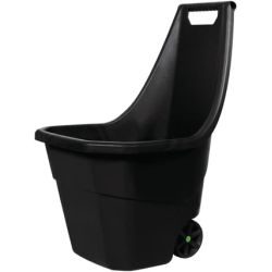 Dārza ratiņi Prosperplast Load And G, plastmasa, melna krās., 55 l