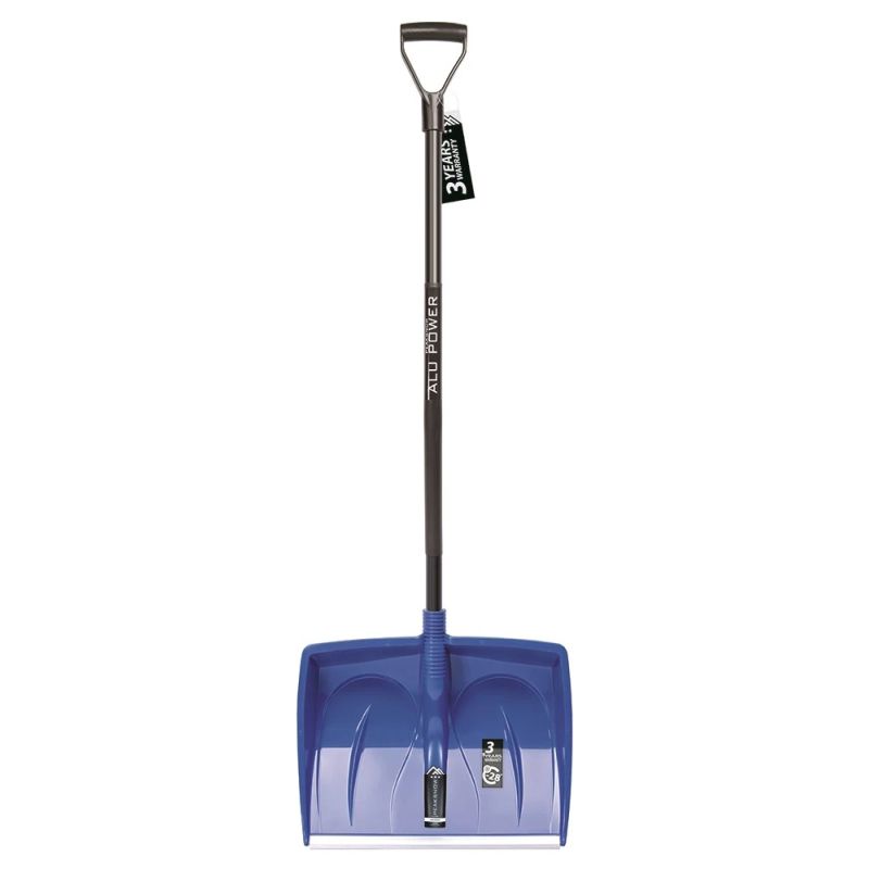 Лопата для снега ERGOMETAL, 149.5 см x 50.5 см, алюминий