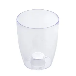 Цветочный горшок Prosperplast Douw DUOW130P, пластик, прозрачный цв.